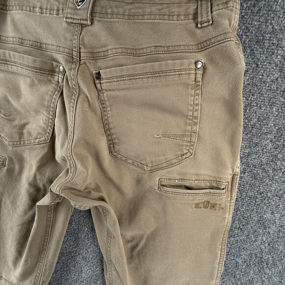 Kuhl Revolt Sweat Pant Comfort Pants Hiking Beige Cotton Blend ACTL 30X28 - Picture 12 of 16